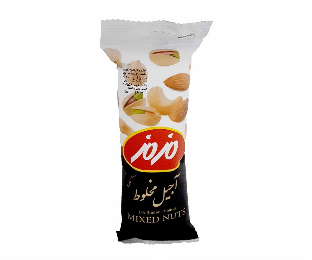 آجیل مخلوط نمکی مزمز 30 گرم
